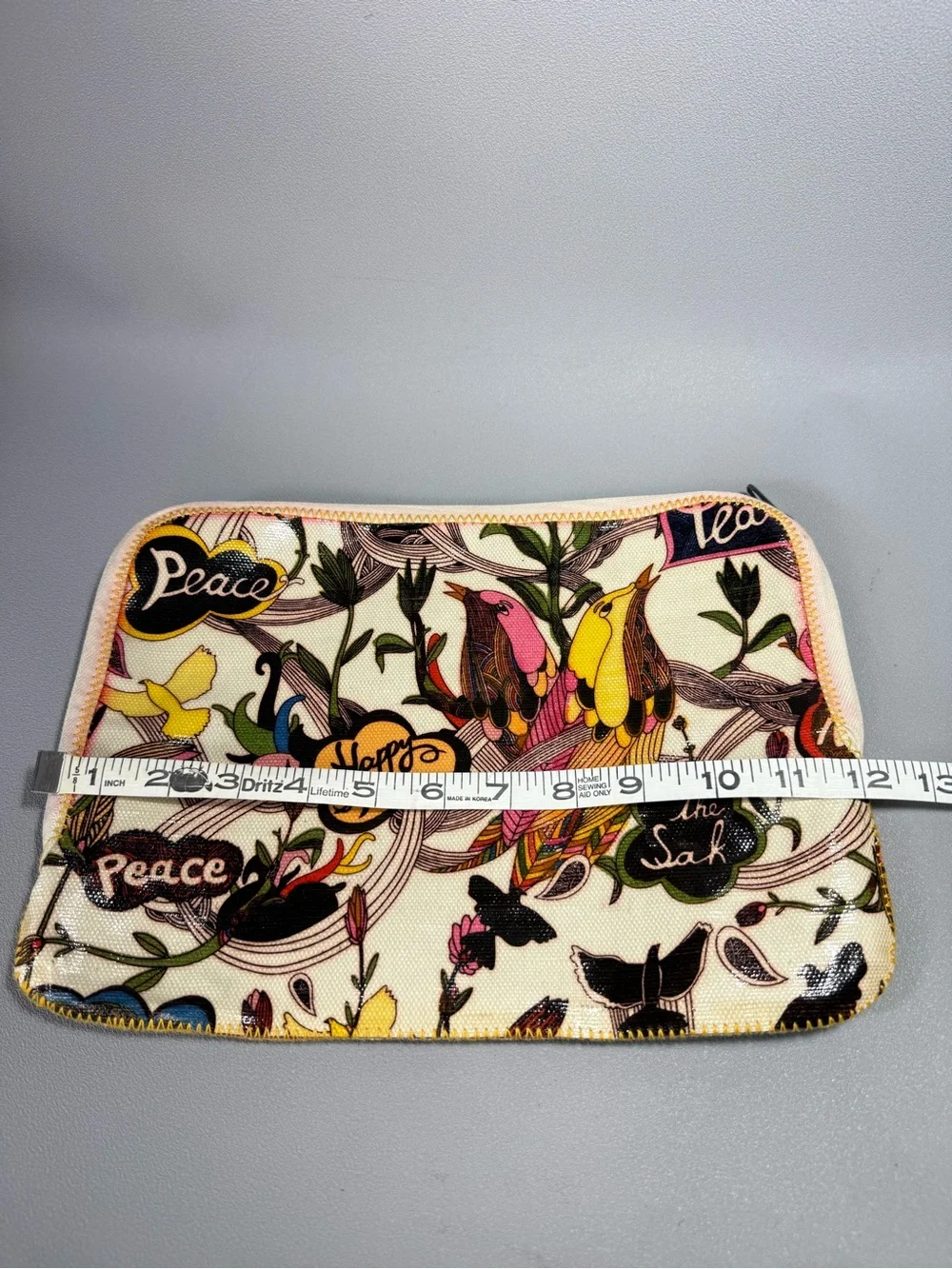 The Sak Sakroots Bird & Floral Coated Canvas Tablet Case